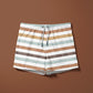 0.5m Bademodestoff Regenbogen Stripes