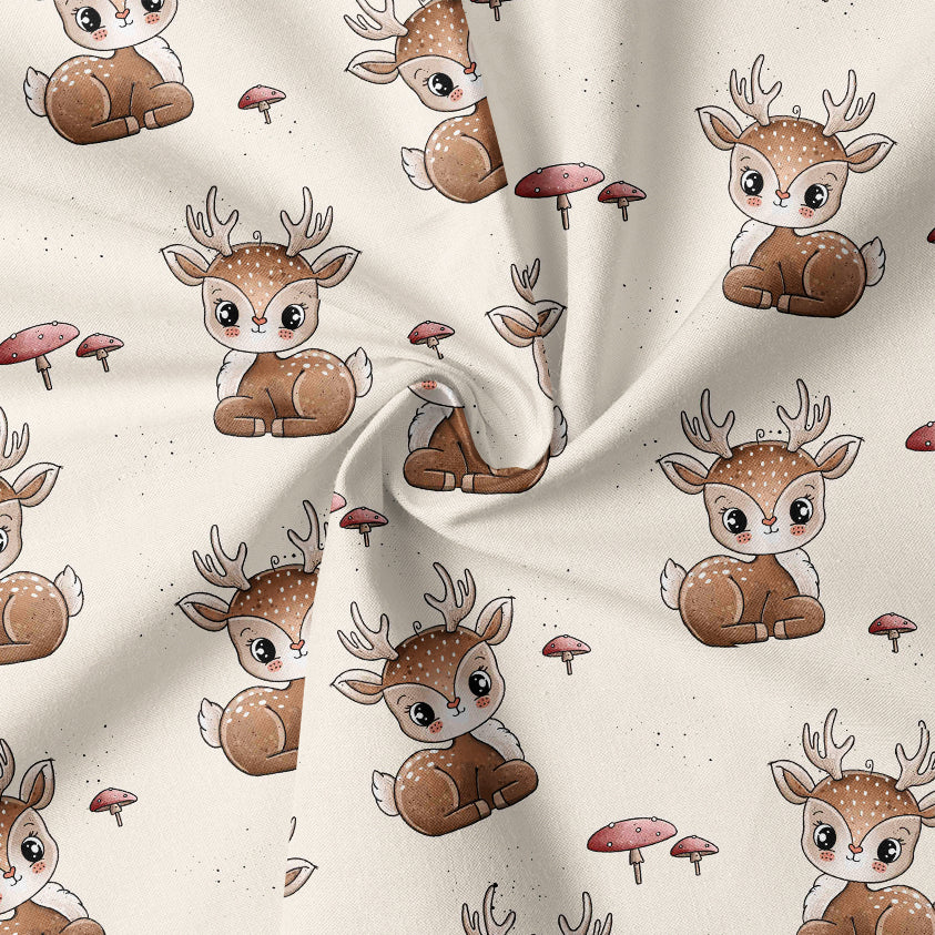 0.5m BIO French Terry Rehkitz Leo