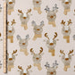 0.5m BIO Ribjersey Rentiere honey