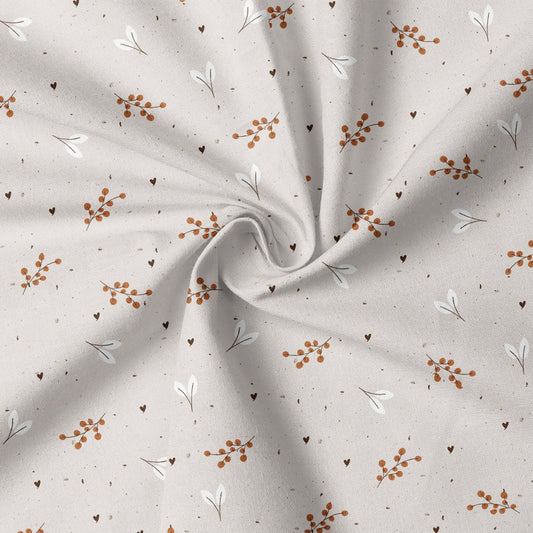 0.5m Biojersey Rotkehlchens Blumen *COMING SOON*