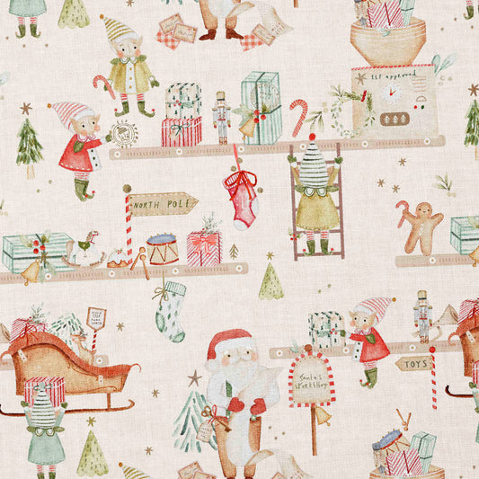 0.5m Canvas Santas Workshop