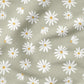 0.5m BIO French Terry Daisy sage