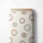 0.5m BIO Ribjersey Smiley Chocolates *VORBESTELLUNG*