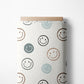 0.5m BIO French Terry Smiley Mint Pop