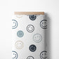 0.5m BIO French Terry Smiley Neutral Blue *STOFFÜBERSICHT*