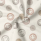 0.5m BIO French Terry Smiley Chocolates