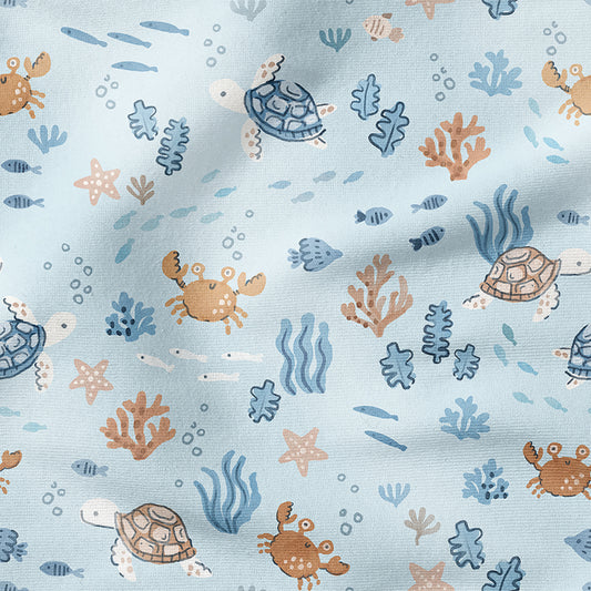 0.5m BIO French Terry Soft Ocean *STOFFÜBERSICHT*