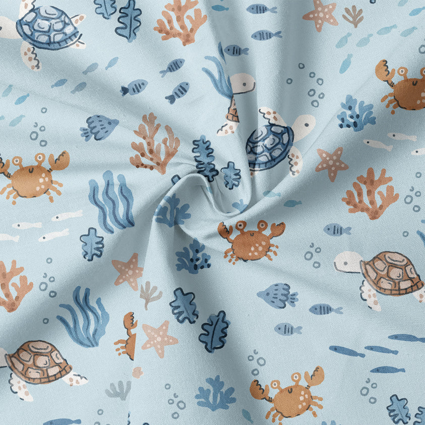 0.5m BIO French Terry Soft Ocean *STOFFÜBERSICHT*