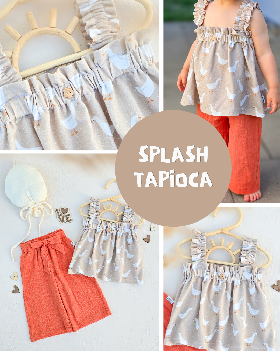 0.5m Biojersey Splash tapioca