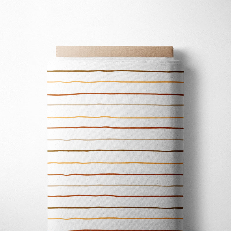 0.5m BIO French Terry Konfetti Autumn Stripes *STOFFÜBERSICHT*