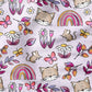 RESTSTÜCK 65cm Biojersey Summer Cats