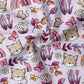 RESTSTÜCK 65cm Biojersey Summer Cats