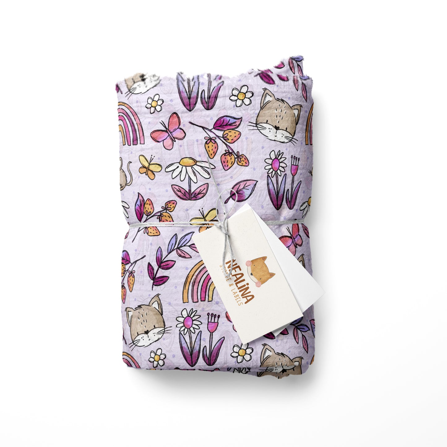 0.5m Musselin Summer Cats *VORBESTELLUNG - Lieferzeit 4-6 Wochen*