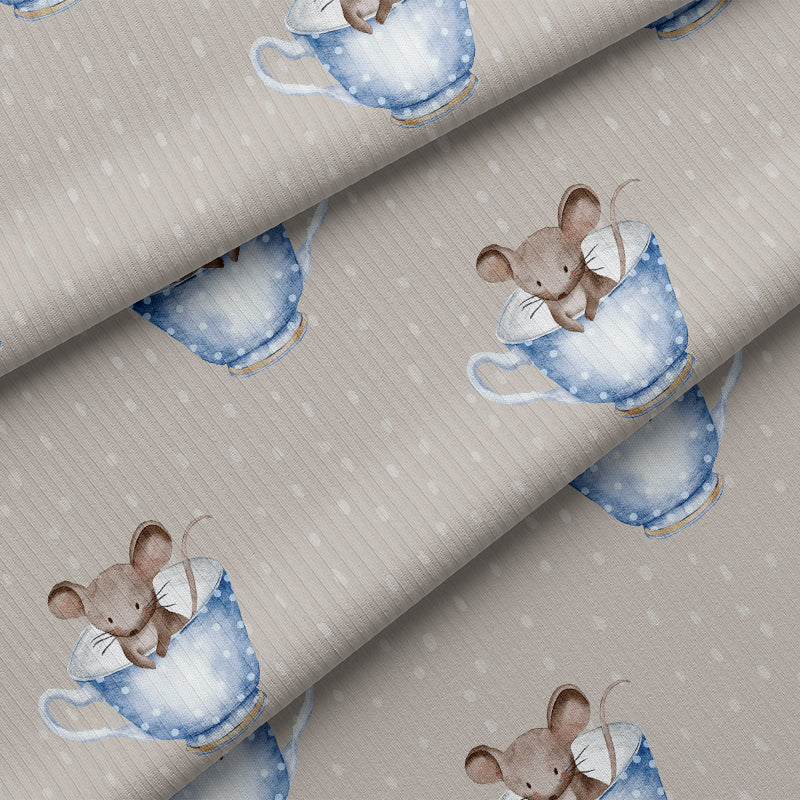0.5m BIO French Terry T-Mouse *VORBESTELLUNG*