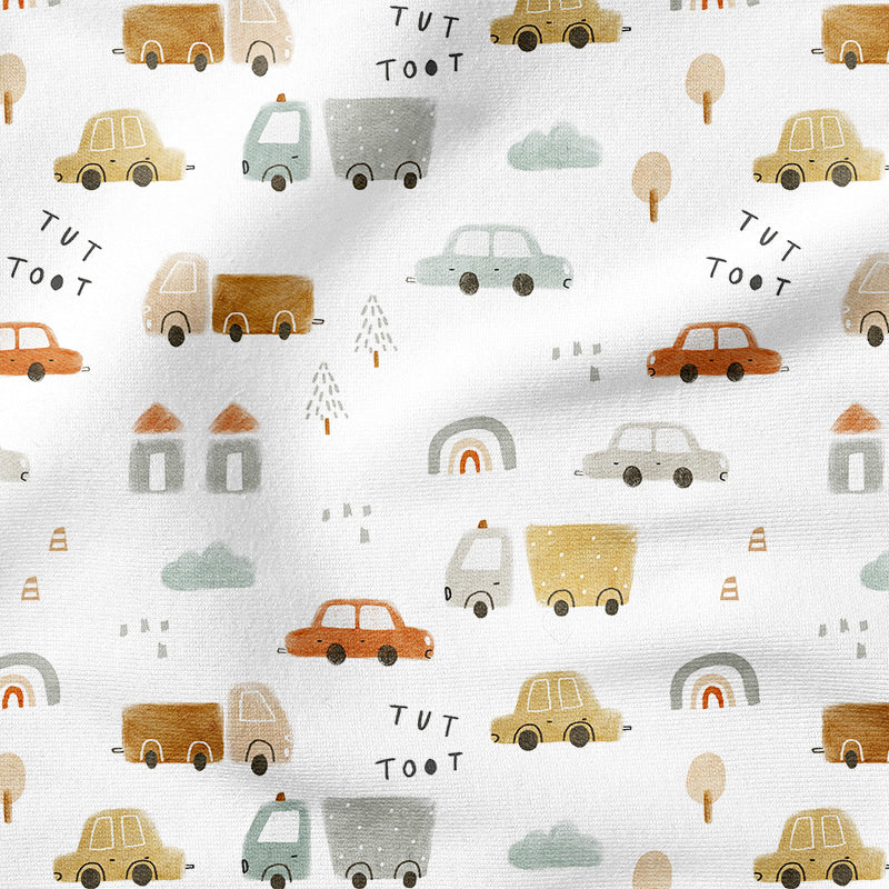 0.5m BIO Ribjersey Tuut to town white