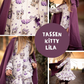 0.5m BIO French Terry Tassen-Kitty lila