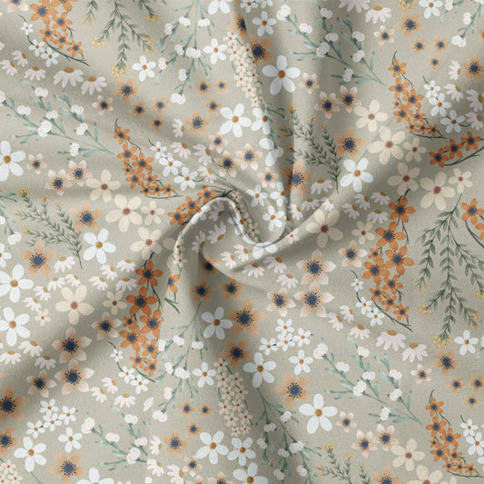 0.5m Biojersey Tea-Flowers