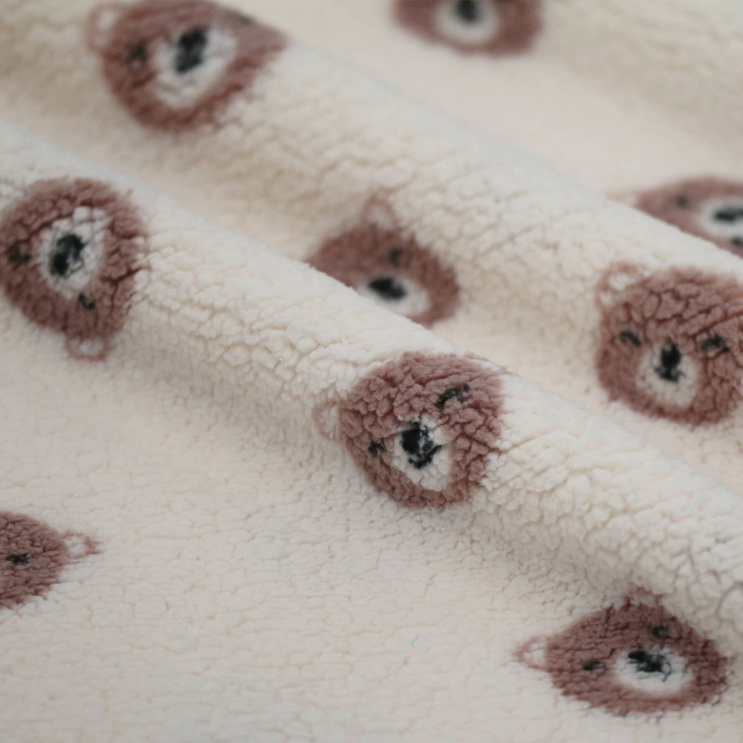 0.5m Teddystoff Bären natur