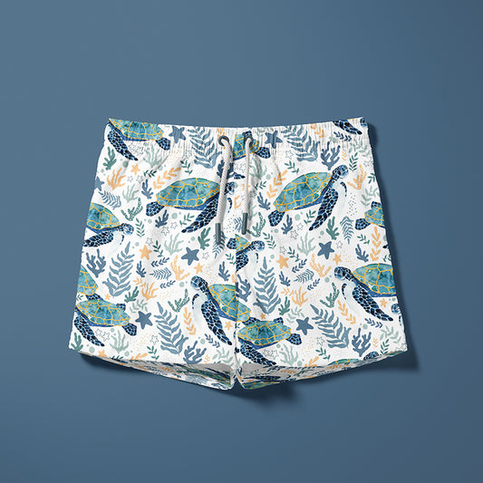 0.5m Bademodestoff Tortuga ocean
