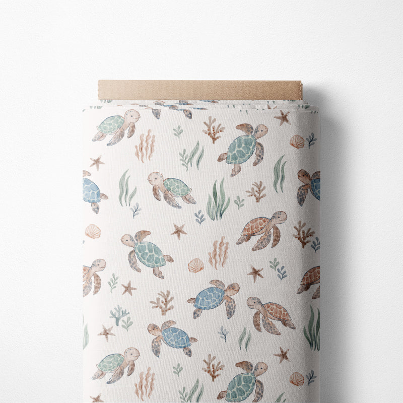 0.5m BIO French Terry Turtle Friends *COMING SOON*