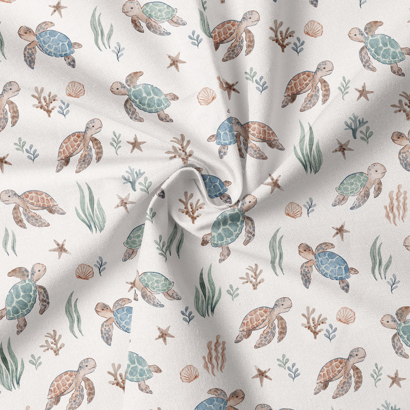 0.5m BIO French Terry Turtle Friends *COMING SOON*