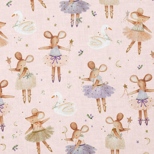 0.5m Baumwolle Twinki rosa