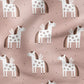 0.5m BIO French Terry Unicorn rose *STOFFÜBERSICHT*