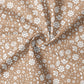 0.5m Biojersey Vintage Flowers latte