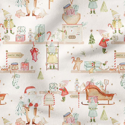 0.5m BIO French Terry Santas Workshop *COMING SOON*