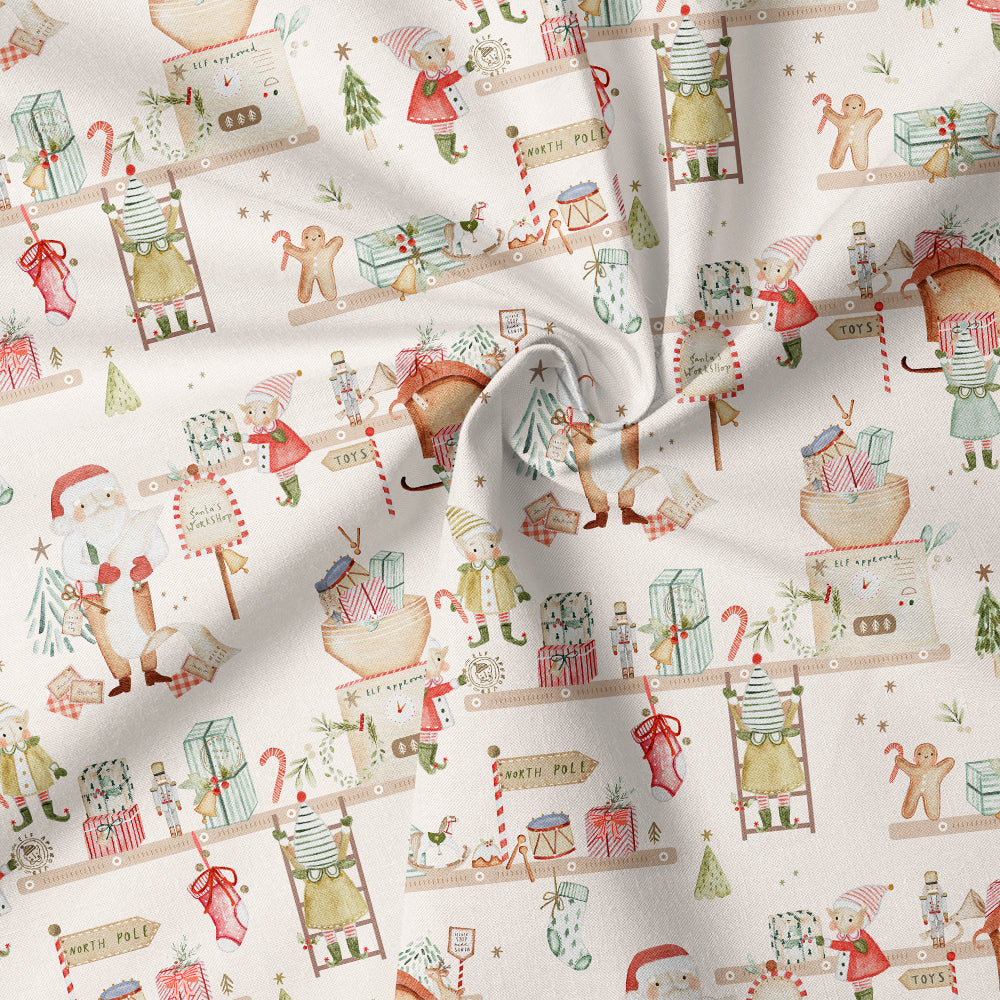 0.5m BIO French Terry Santas Workshop *COMING SOON*