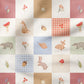 0.5m BIO French Terry Waldgeflüster Patchwork *VORBESTELLUNG - Lieferzeit 4-6 Wochen*