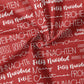 0.5m Biojersey Weihnachten rot