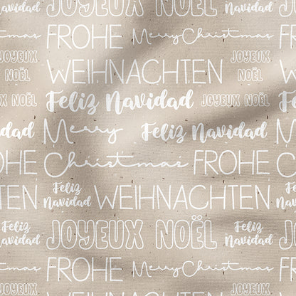 0.5m Weihnachten beige *VORBESTELLUNG Lieferzeit 3-6 Wochen*