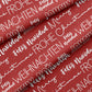 0.5m BIO Rippjersey Weihnachten rot *VORBESTELLUNG* Lieferzeit 4-7 Wochen*