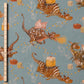 0.5m BIO French Terry Weihnachtsdrache