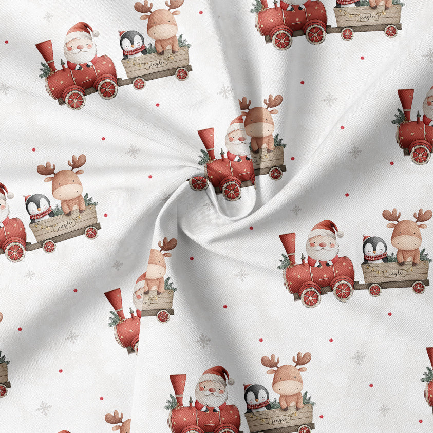 0.5m Biojersey Weihnachtsexpress *VORBESTELLUNG - Lieferzeit 4-6 Wochen*
