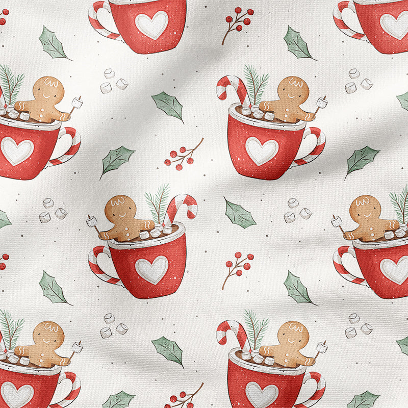 0.5m BIO French Terry Weihnachtstasse *STOFFÜBERSICHT*