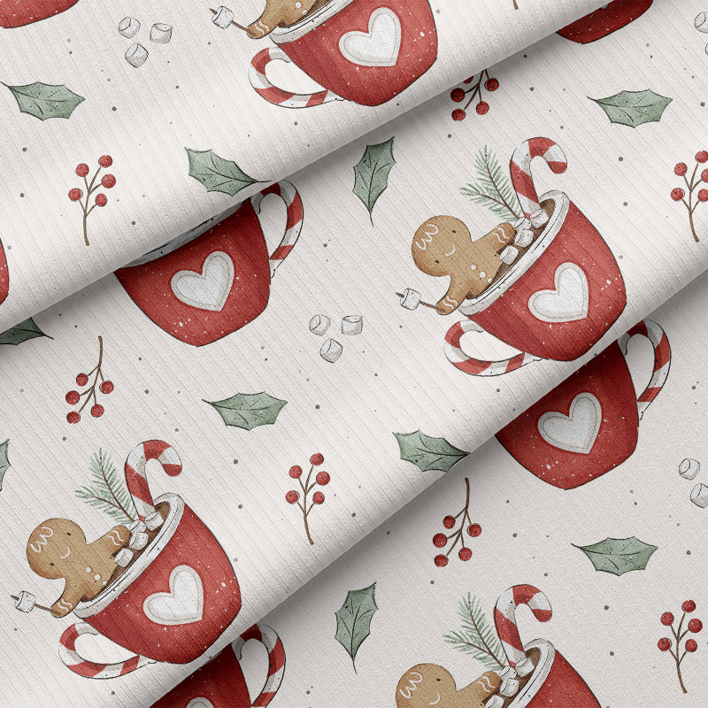 0.5m BIO Rippjersey Weihnachtstasse *VORBESTELLUNG* Lieferzeit 4-7 Wochen*