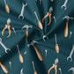 0.5m BIO French Terry Werkzeuge blau *COMING SOON*