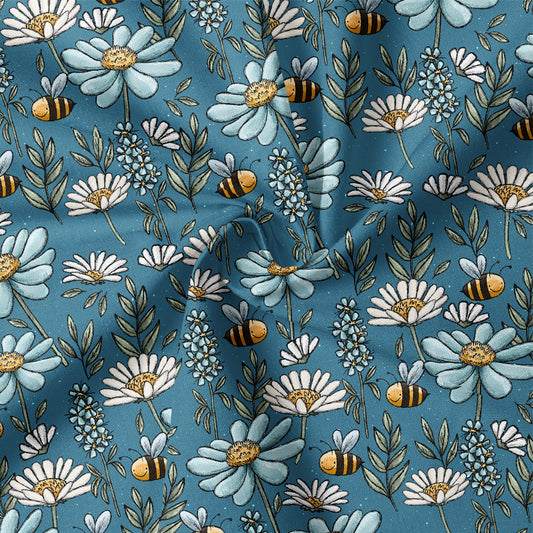 0.5m Jersey Wiese dunkelblau
