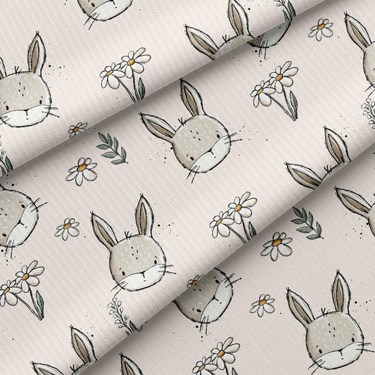 0.5m BIO Rippjersey Wiesenhase natur
