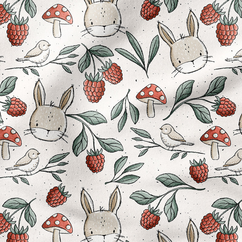 0.5m BIO French Terry Wiesentag cream