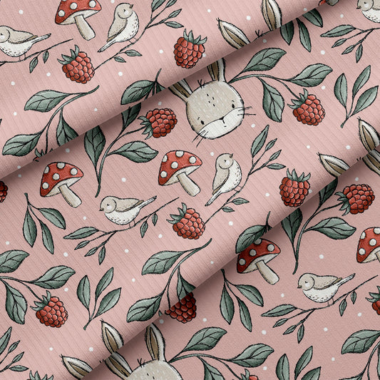 0.5m BIO Ribjersey Wiesentag rosa