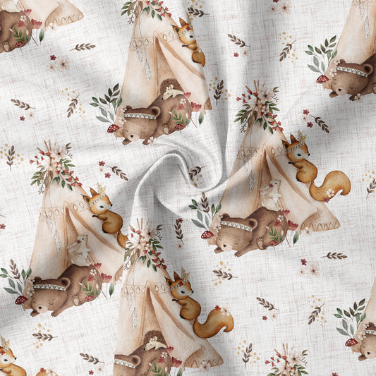 0.5m Biojersey Wild Forest canvas