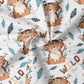 0.5m Biojersey Wild One Messy Stripes