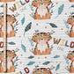 0.5m Biojersey Wild One Messy Stripes