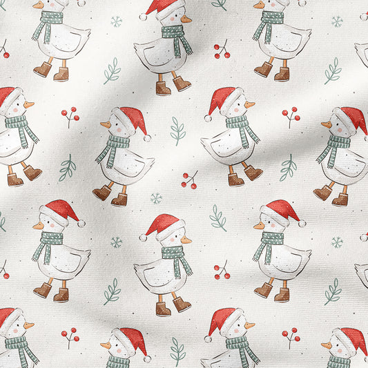 0.5m BIO French Terry Winter Duck cream *VORBESTELLUNG - Lieferzeit 4-6 Wochen*