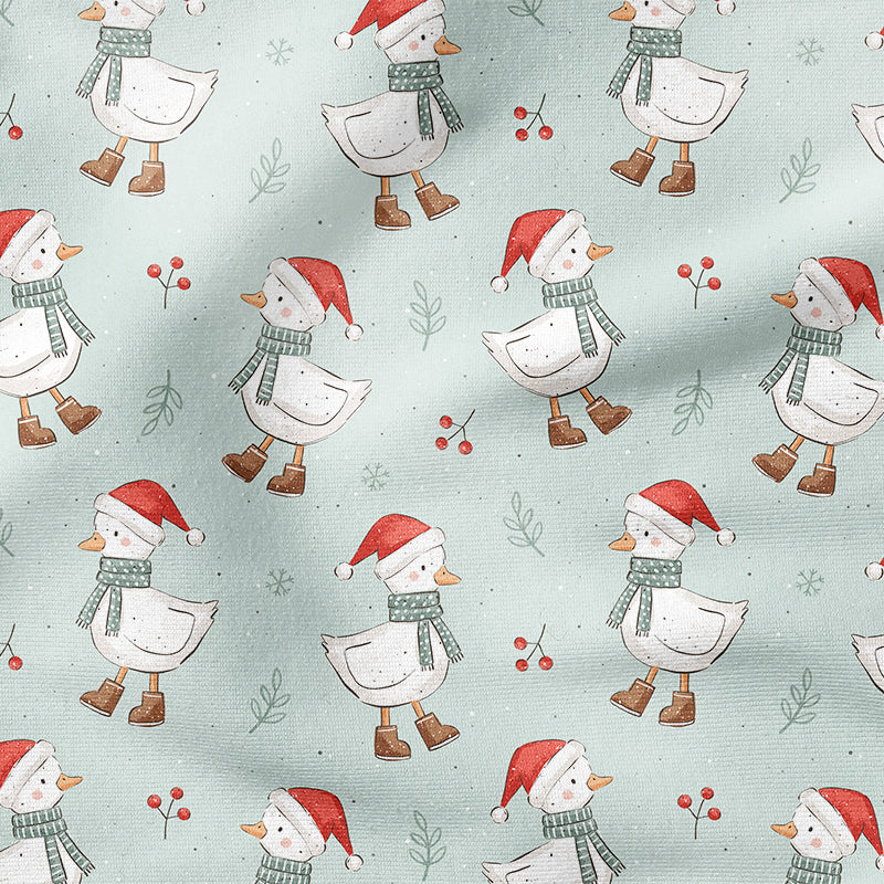 0.5m BIO French Terry Winter Duck mint *VORBESTELLUNG - Lieferzeit 4-6 Wochen*