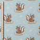 0.5m BIO French Terry Winter Skunk blue *STOFFÜBERSICHT*
