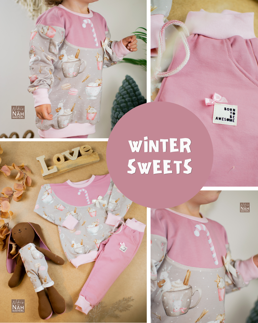 0.5m BIO French Terry Winter Sweets *VORBESTELLUNG*